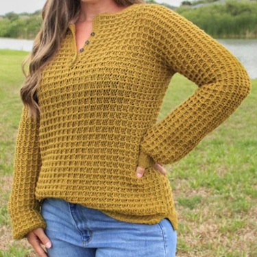 crochet stitches waffle