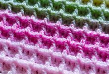 crochet stitches waffle