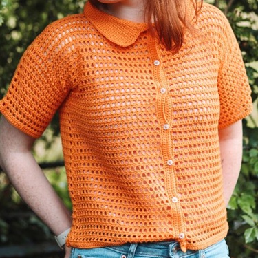crochet shirt