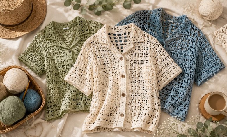 crochet shirt