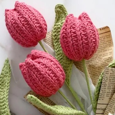 free crochet tulip patterns