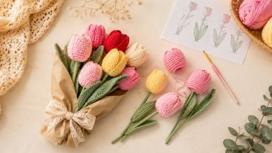 free crochet tulip patterns