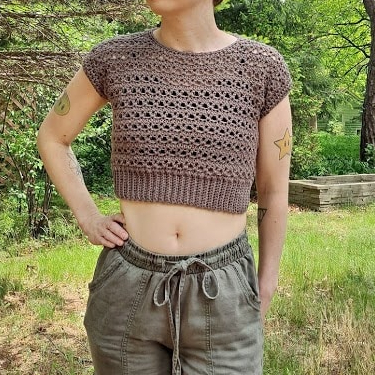 free crochet crop top patterns