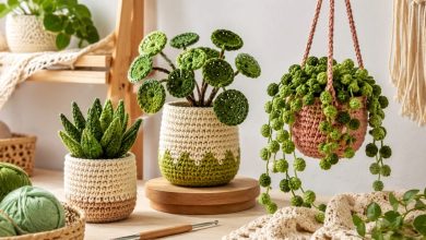 crochet plant patterns