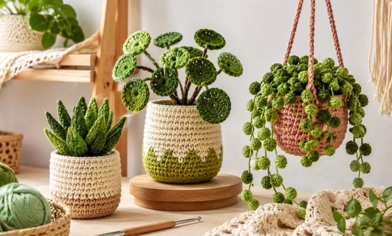 crochet plant patterns