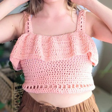 free crochet crop top patterns