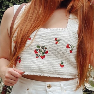 free crochet crop top patterns