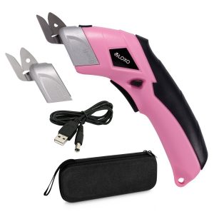 Pink Cordless Fabric Scissors